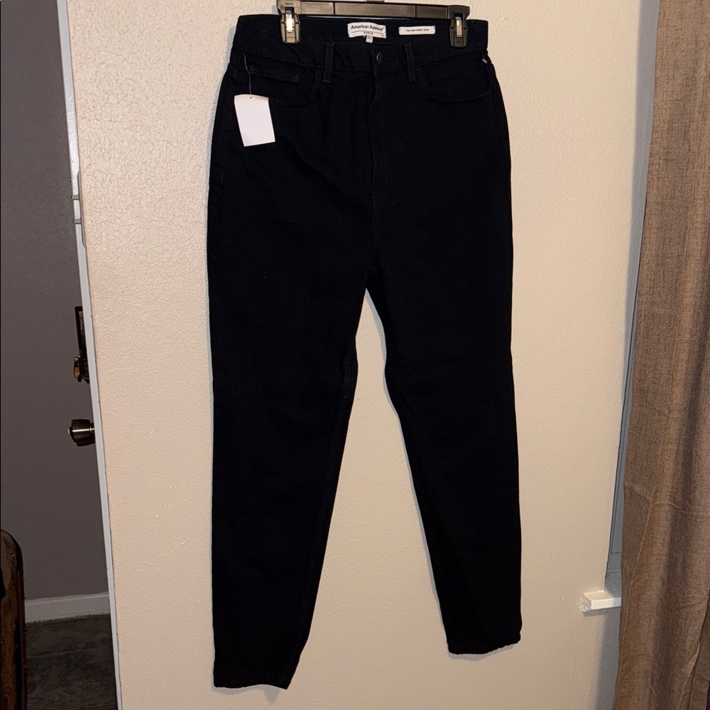 American Apparel The High Waist Black Women's Jeans